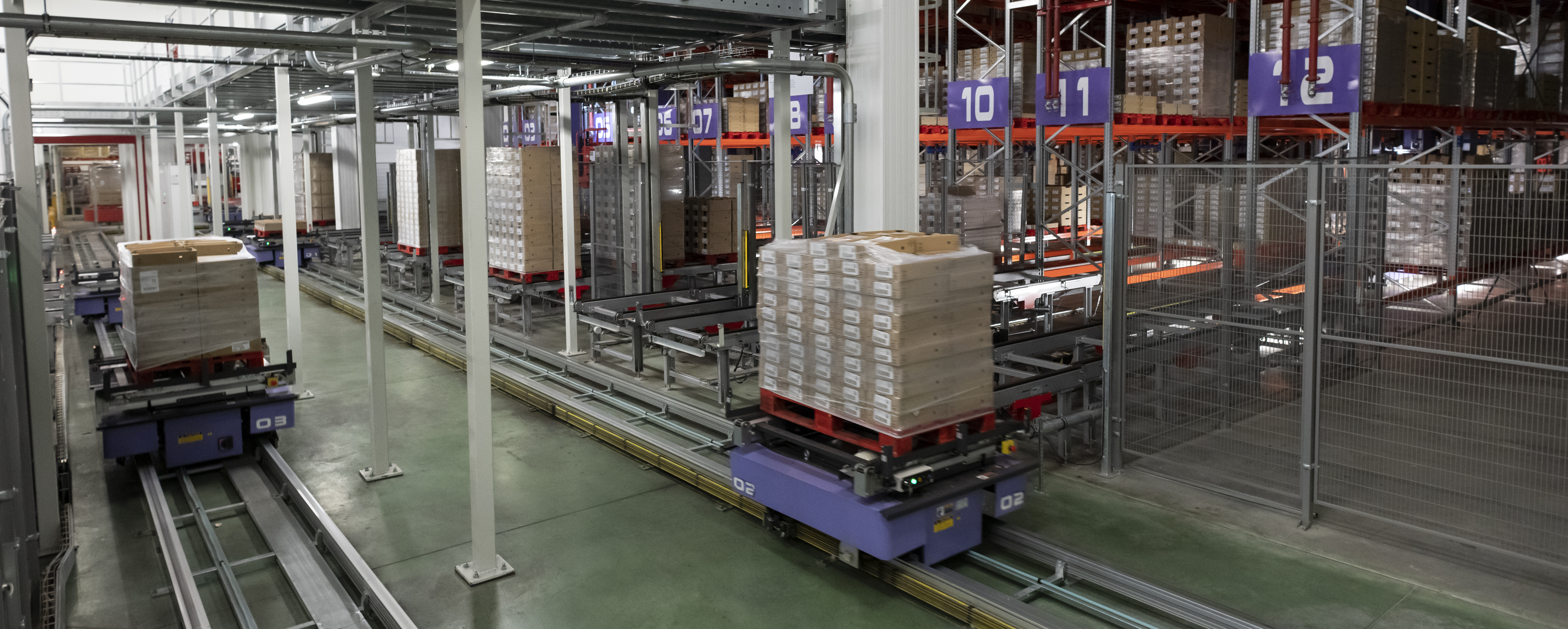 automate warehousing - intermarché