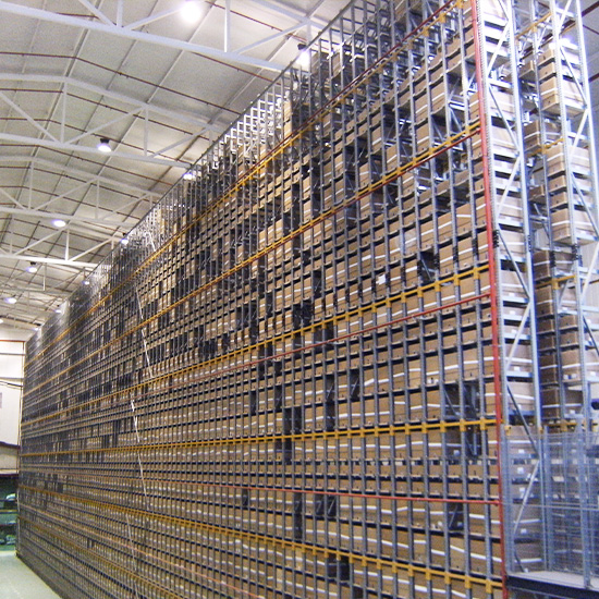 Automated storage at DBG Logistica