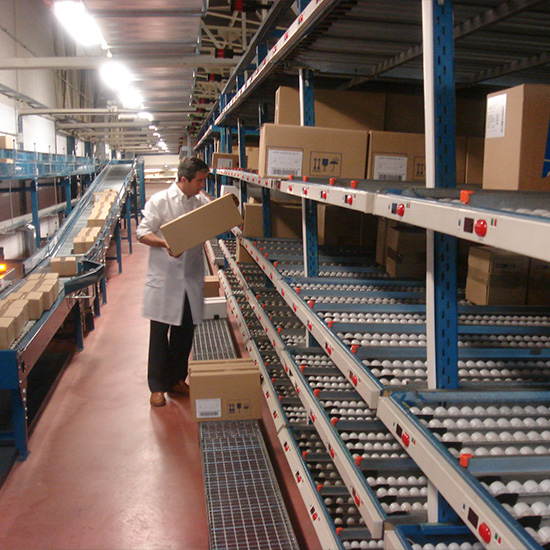 Orders picking at Esteve